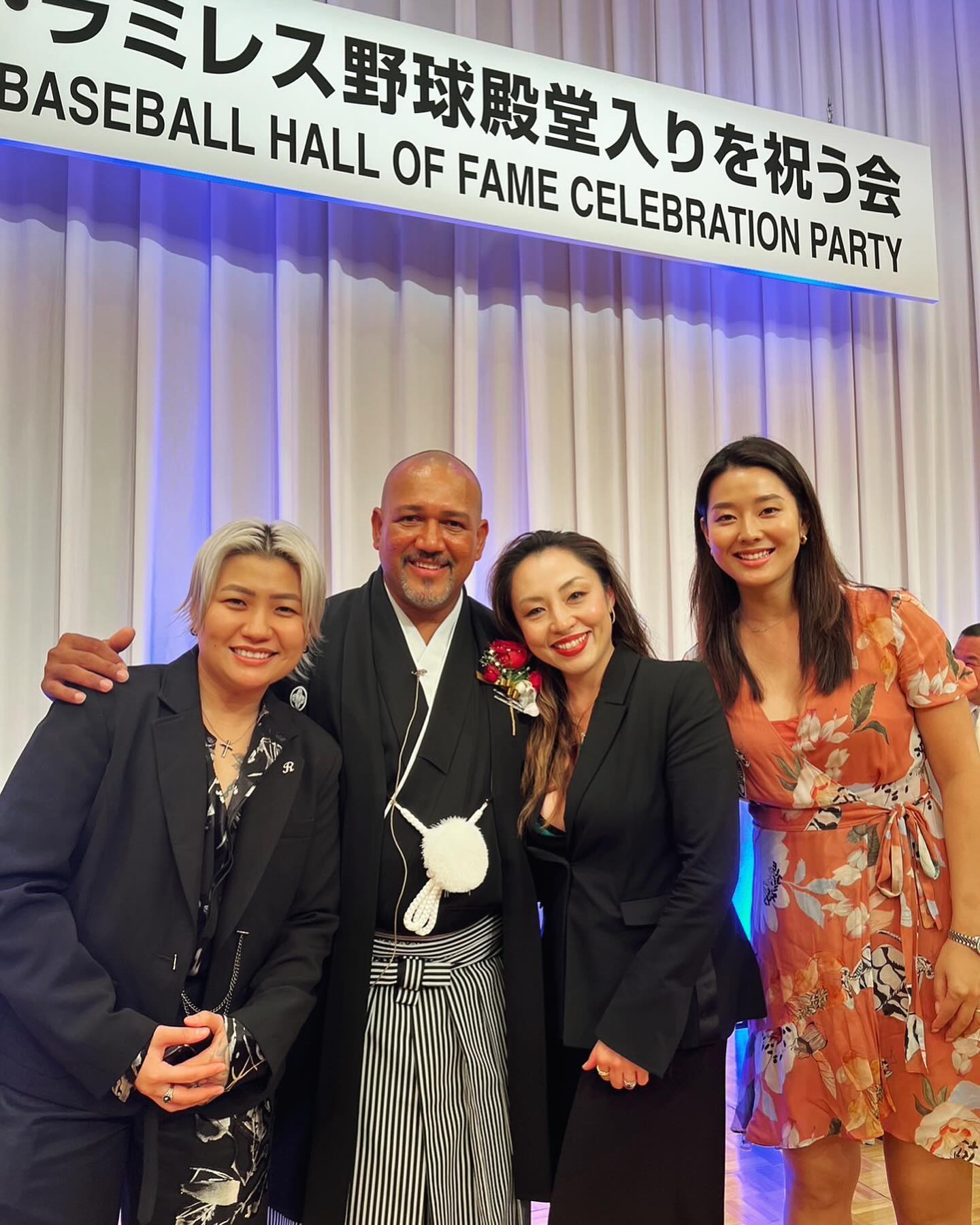 It was an honor performing at @ramichan3 Hall of Fame Celebration party🥂
