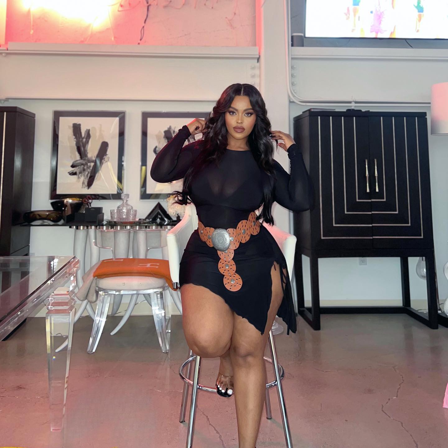 BTS 📸 w/ @prettylittlething
hair by @bombulabundles