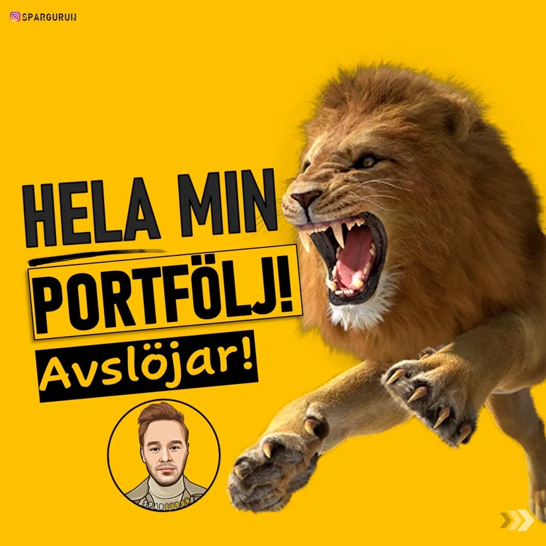 PORTFĂLJUPPDATERING!!â
ïžđ
Nytt Är, nya möjligheter. Det hÀr Àr uppstÀllningen jag tar mig an 2024 med. Evolution fortfarande största innehav med Investor hack i hÀl.
Ă
ret har börjat ok med nÄgon procent upp vilket Àr bÀttre Àn index. Tagit igen tappet frÄn 2023 kan man vÀl sÀga. Verkligen hatkÀrlek till det hÀr att mÀta just pÄ kalenderÄrsbasis. Zoomar hellre ut 5 Är, dÀr ser det bÀttre ut. Oavsett sÄ börjar portföljen nu nÀrma sig 7 miljoner kronor vilket Àr kul att se. Motivationen blir onekligen lite bÀttre nÀr börsen gÄr bra. Har varit hyfsat tufft klimat sedan början pÄ 2022 tycker jag och min portfölj Àr fortfarande en bit frÄn all time high.
đą Har du frĂ„gor sĂ„ fĂ„r du mer Ă€n gĂ€rna stĂ€lla dom i kommentarsfĂ€ltet!
đ„ Spara inlĂ€gget sĂ„ kan du gĂ„ tillbaka till det sen och kika igen för inspiration!
-----------
#aktier #portfölj #pengar
Historisk avkastning Àr inte en garanti för framtida avkastning. Alla investeringar Àr förknippade med en risk och det Àr inte sÀkert att du fÄr tillbaka hela det insatta kapitalet. Gör alltid din egen analys.