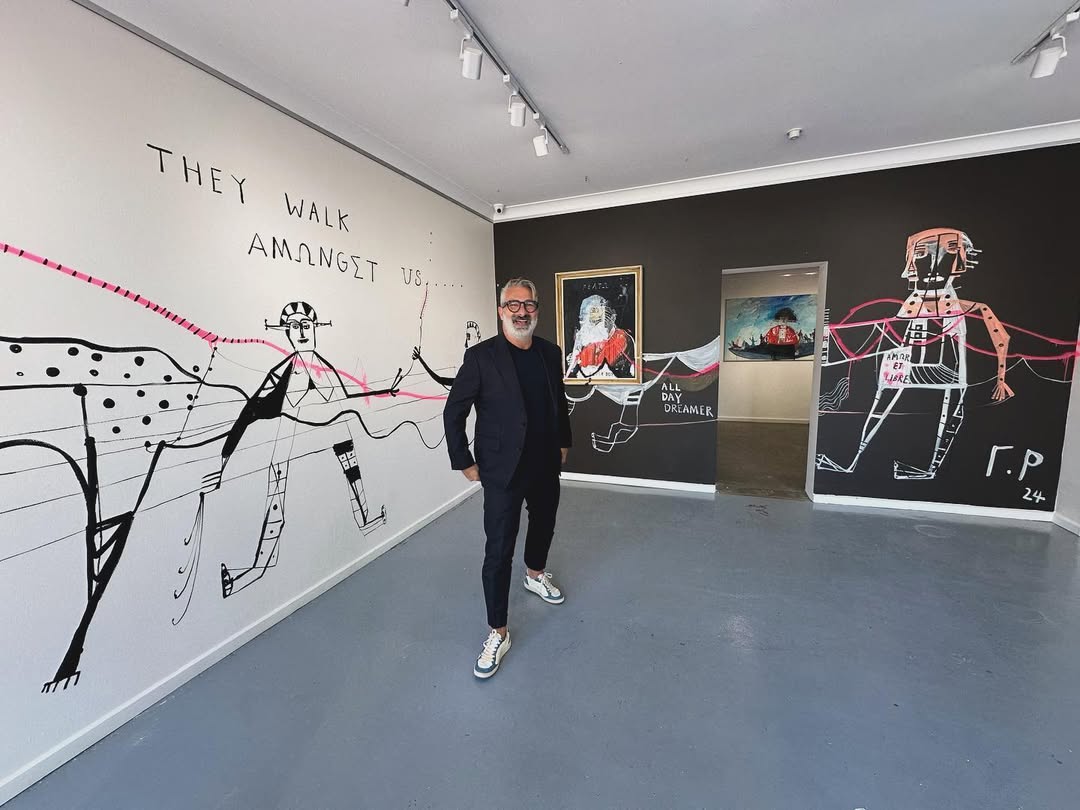‘They walk amongst UΣ’ @praxisartspace big thanks to all involved and the new and old friends we have made.. Greatly appreciated the immense response to the madness and calm that is this body of work…Exhibition is current until March 30th.