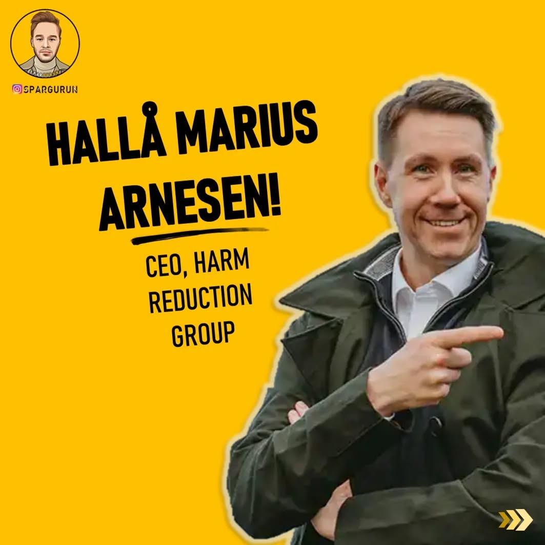 - Intervjun Àr sponsrad av Harm Reduction group -
Ta en titt pÄ denna intervju som jag gjort med VD Marius Arnesen! Har haft dialog med ett antal individer pÄ företaget och jag fÄr verkligen en bild av en organisation med höga ambitioner och en tydlig kavla-upp-Àrmarna mentalitet.
Aktien Àr noterad pÄ Spotlight
Historisk avkastning Àr inte en garanti för framtida avkastning. Alla investeringar Àr förknippade med en risk och det Àr inte sÀkert att du fÄr tillbaka hela det insatta kapitalet. Gör alltid din egen analys.
#harmreductiongroup #aktier #börsen