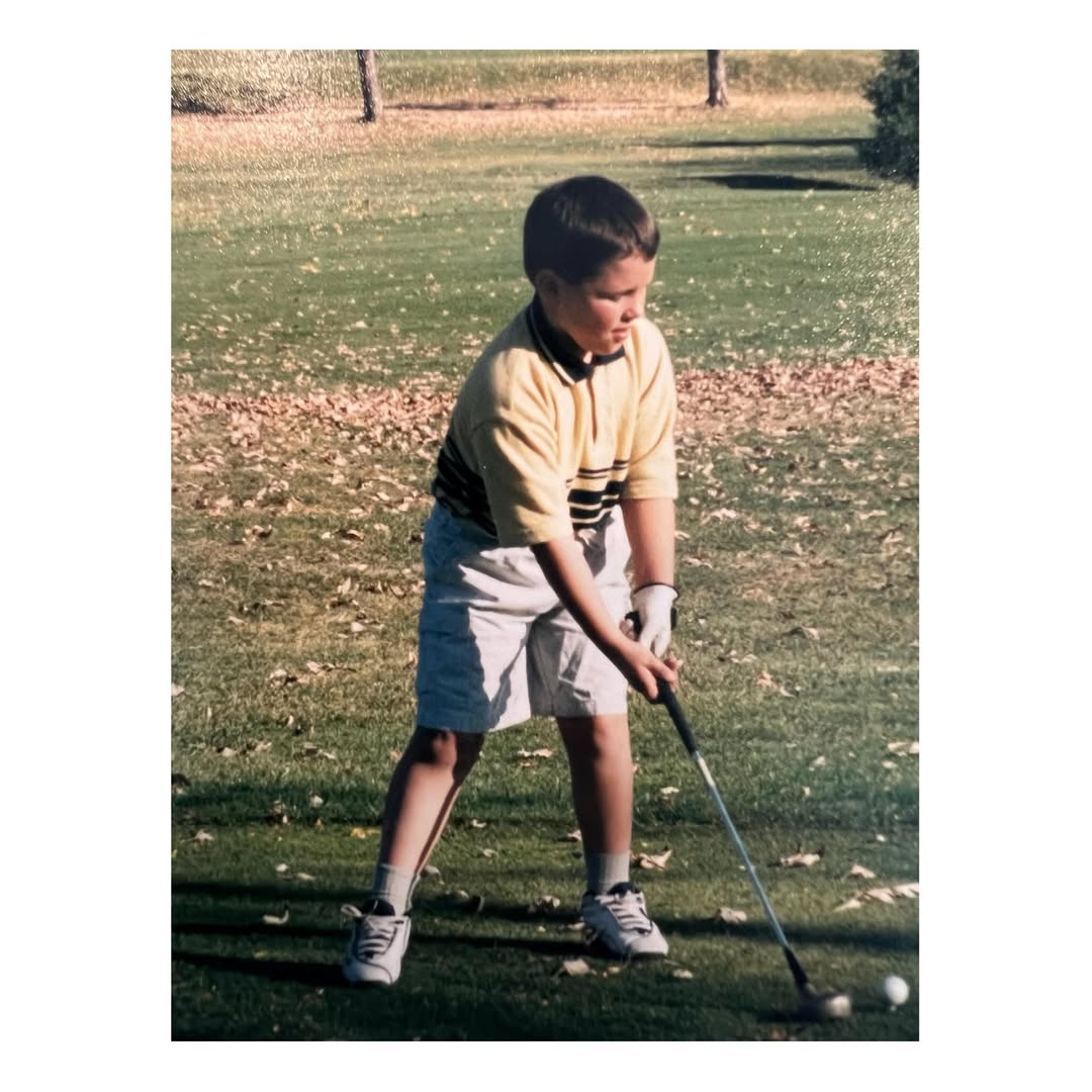As a child I was terrible at golf but I spent years practicing and learning and hitting balls and playing and now as an adult I am still terrible at golf.