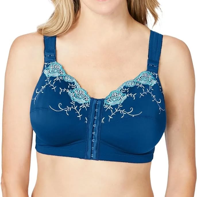 Comfort Choice Women's Front-Close Embroidered Wireless Posture Bra
#japan #pakistan #india #turkey #afghanistan #iran #islamabad #kabul #fitness #bharat #usa #uae #garmany #karachi #gujarat #jehlum #uzbekistan #ukraine