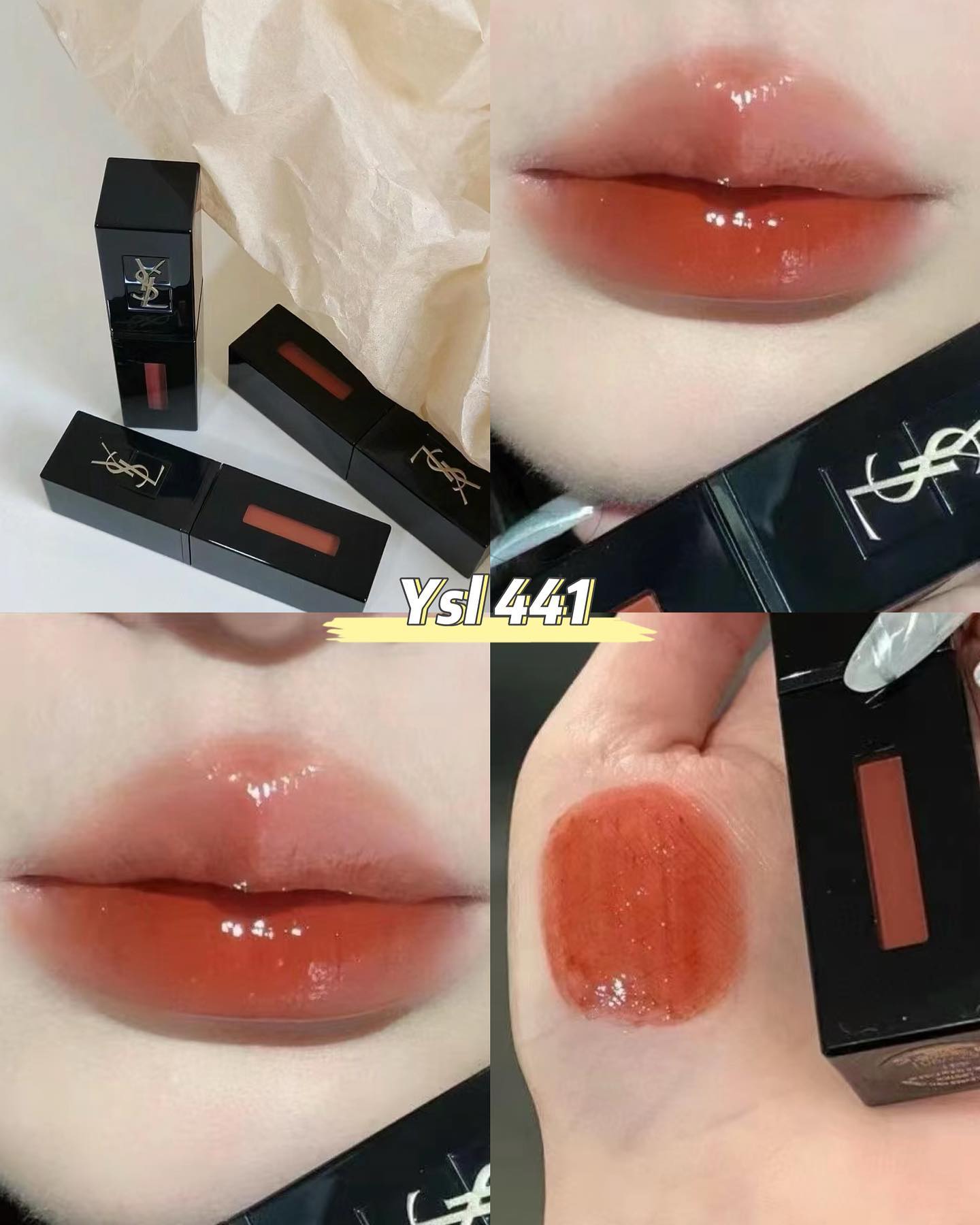 BRAND : YSL
ប្រភេទ : creamy lip stain
ពណ៌ : #416 #441 #610
តម្លៃនិងការកម្មង់ទិញ : https://t.me/qing131455