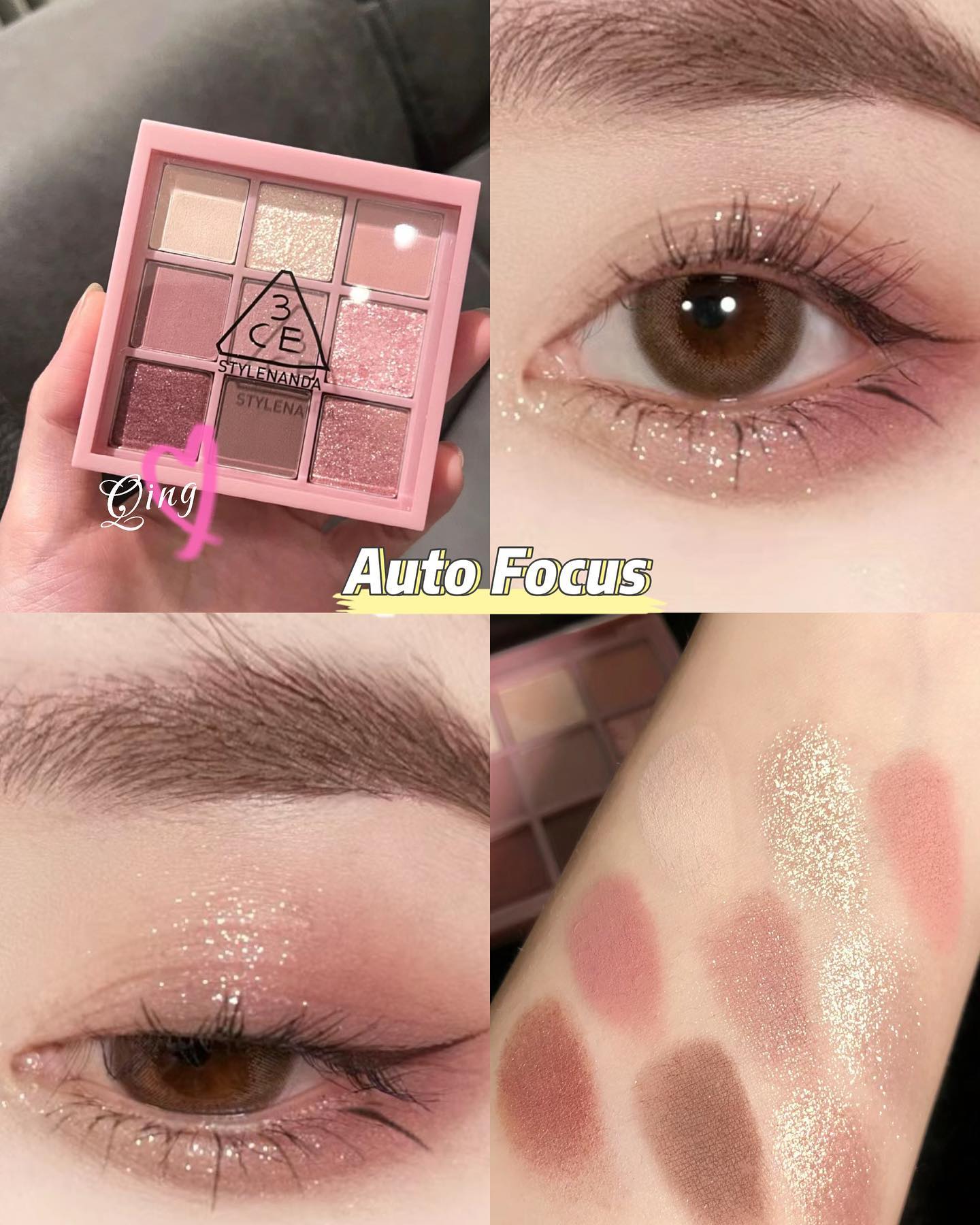BRAND : 3CE
ប្រភេទ : គូឡ័រភ្នែក Eyeshadow
ពណ៌ : #Auto Focus #Better Cream #Some def
តម្លៃនិងការកម្មង់ទិញ : https://t.me/qing131455