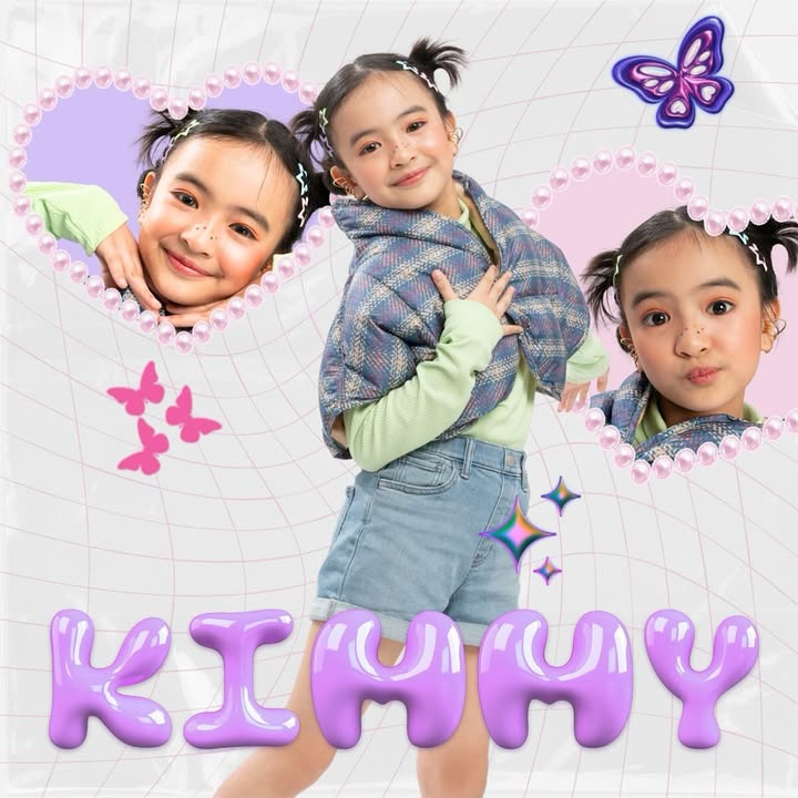 Glitz, this is Kimmy!! a cheerful and energetic 9-year-old girl. She dreams of becoming a singer and loves singing and dancing. Siapa yang suka juga sama warna pink dan ungu kaya Kimmy? #MeetKimmy #Glitter