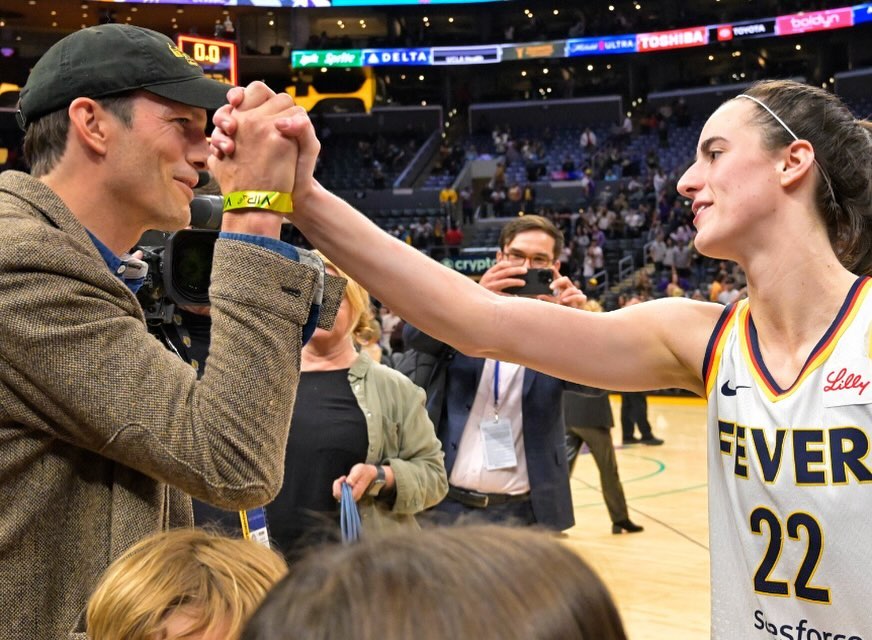 Props @caitlinclark22 on W 1. Even Bigger props on being someone to look up to! Take your shot! #hawkeyes