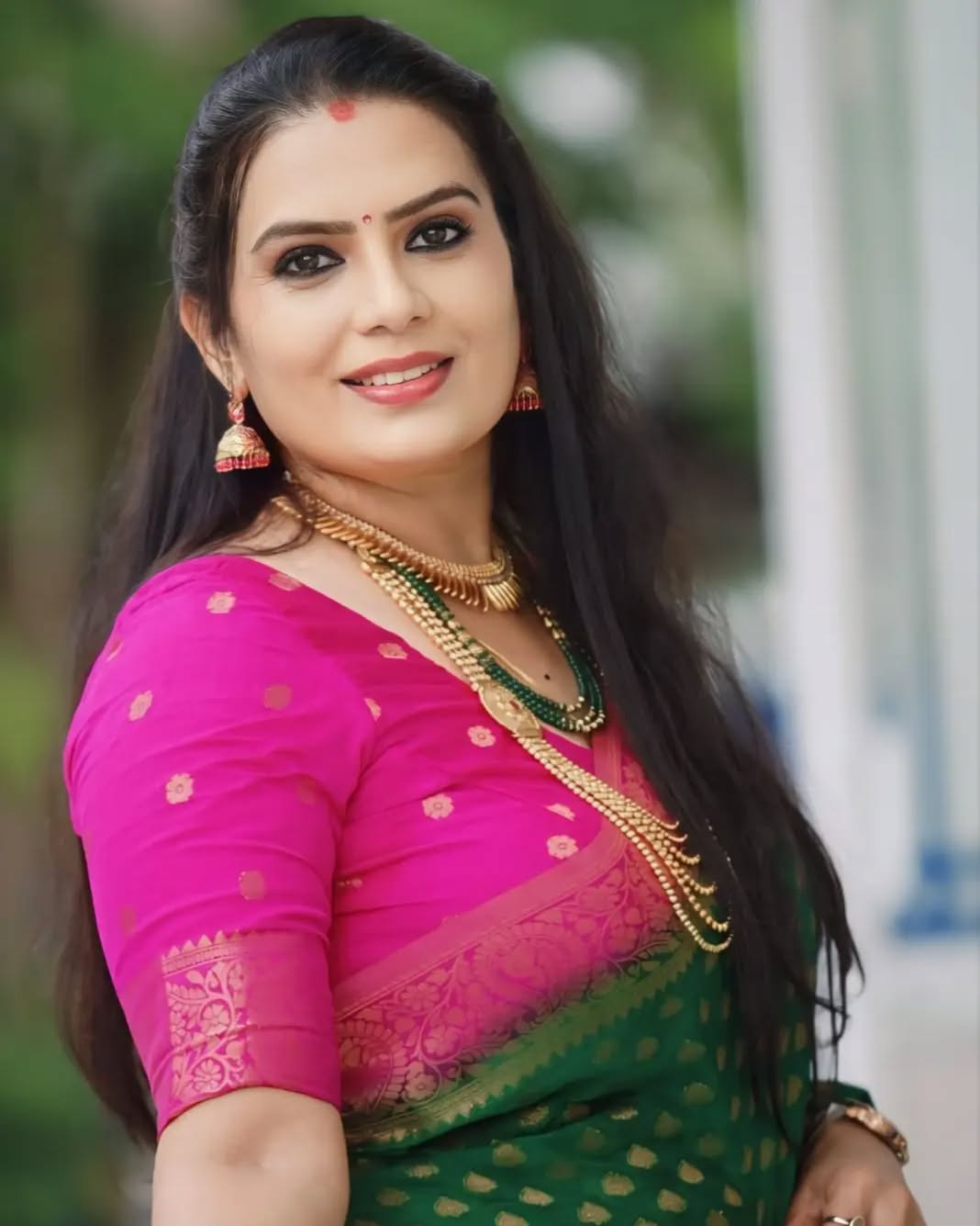 Recent clicks🌿#punnagaipoove #punnagaipooveonsuntv #serialactress #kollywood