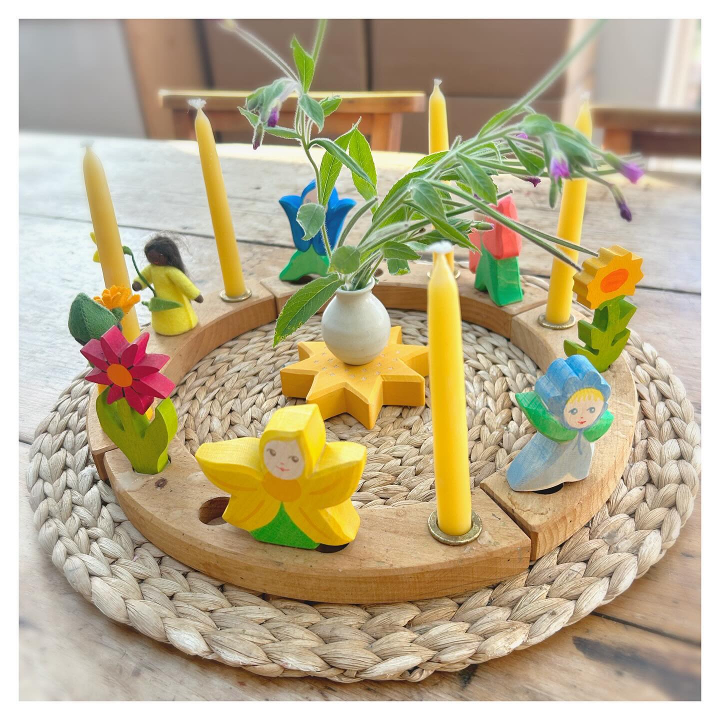 Big Changes are afoot in our house, as we await exchanging and completing on our new home, in a new town, in a new country! (An hour away 🏴). With everything packed up in boxes, I have made an effort to keep a celebration ring at the centre of our table. How cute are the flower children from @ostheimerwoodentoys! I have wanted these for years, and am delighted to finally see their happy faces bless our home.
I am very excited about the new school year starting, and am thrilled that despite our move, I will still be working in North Somerset on Mondays:
Conducting The Hawthorns Choir
Private Lessons
Teaching at a local Primary School
Conducting Evergreen Chorus
I Will be growing my practice at our new location, but not ready to start planning for it as I don’t want to jinx our move! It’s been almost a year now and we’ve all lost patience with the process. Can anyone relate to the broken house buying/selling system in the U.K.?
I will be continuing my MA studies this autumn as well, and have decided to focus my research on Musicianship and developing musical skills in community choirs.
Enjoy these last few weeks of summer. I am dreaming of the apple trees in my new garden 🌳 🍎
Katie x