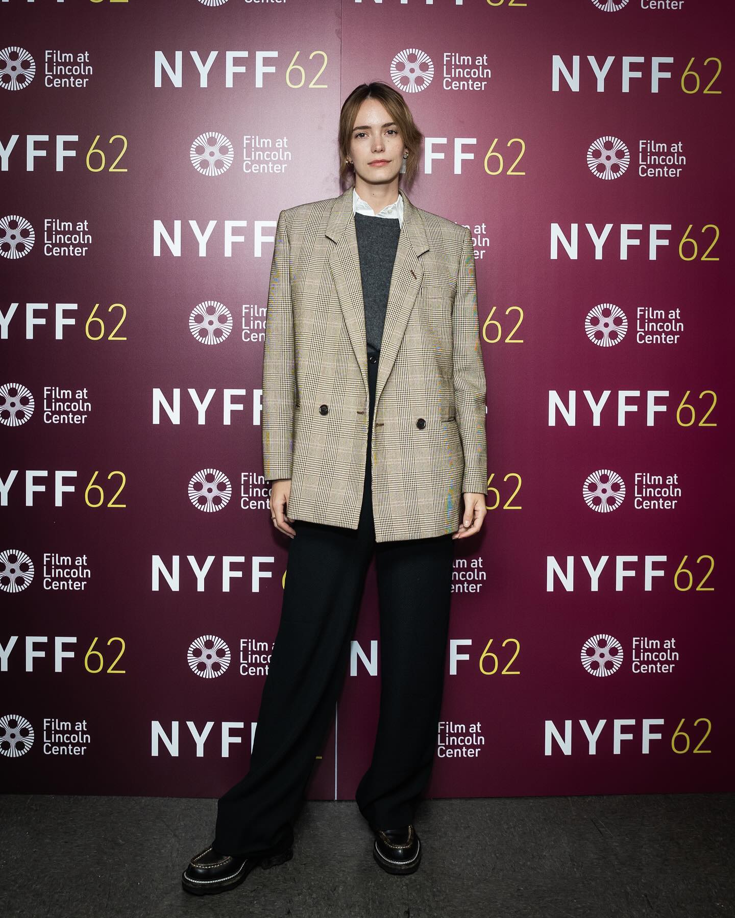 Thank you @thenyff for a beautiful 35mm screening of The Brutalist by @bradycorbet. What a honour to be there 🥹❤️ photos by @mettieostrowski