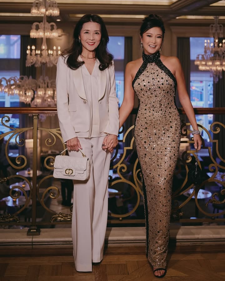 got to take my mom as my date to celebrate being a #Time100Next honoree 🥹 a truly special and invigorating night, I loved every moment @time ❤️ I was styled by @bradgoreski, and mama was styled by meeeee :) doesn’t she look great?? im the woman I am today because of my mom and all the attributes she’s taught me, so it only felt right to honor her on this night as well! thank you for capturing this moment for us @jennyandersonphoto since mom is camera-shy ☺️