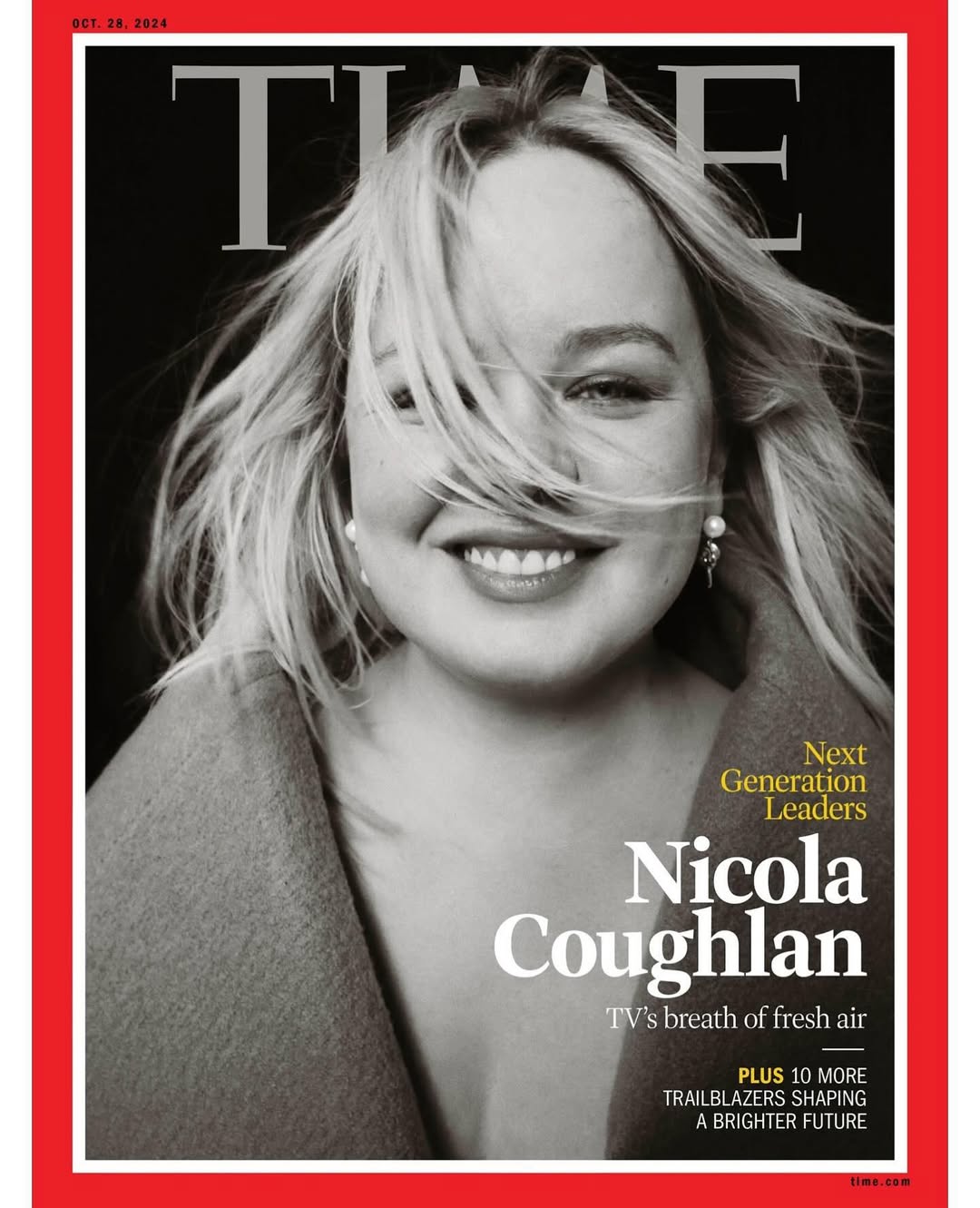So overwhelming, such an honour, thank you @time for having me on your cover (!!!)