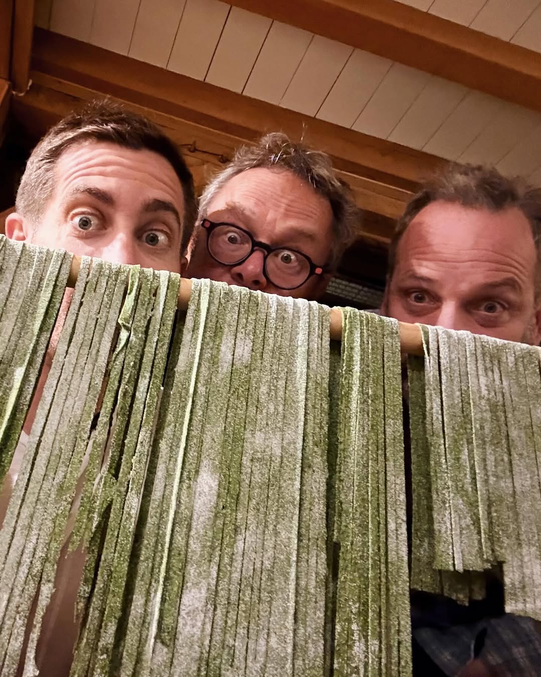 I have long dreamed of being a guest star in an episode of Hugh Fearnley-Whittingstall’s now-legendary series The River Cottage, so you can imagine my joy when he invited me and my brother-in-law out for the weekend. The highlight was, of course, the freshly foraged nettle pasta, but second to that was being able to hang with the legend himself. Thank you, Hugh, for being the genuine article. And for everyone else out there, if you don’t know The River Cottage, go check it out!