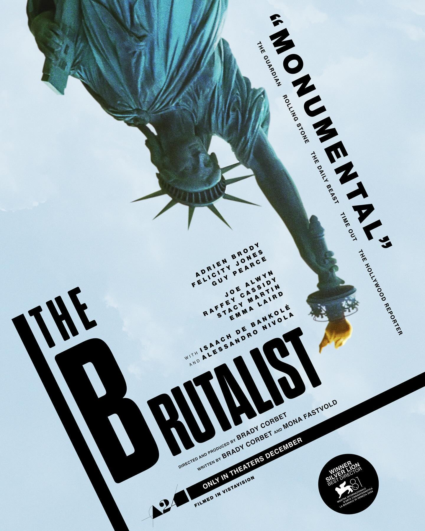 The Brutalist by Brady Corbet, coming to America in December ❤️🔥 @a24