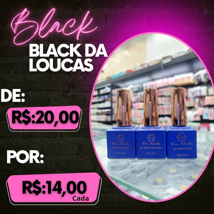 PH , PRIMER SEM ÁCIDO & ULTRABOND FAN NAILS 🤑💖💥 POUCAS UNIDADES !!!