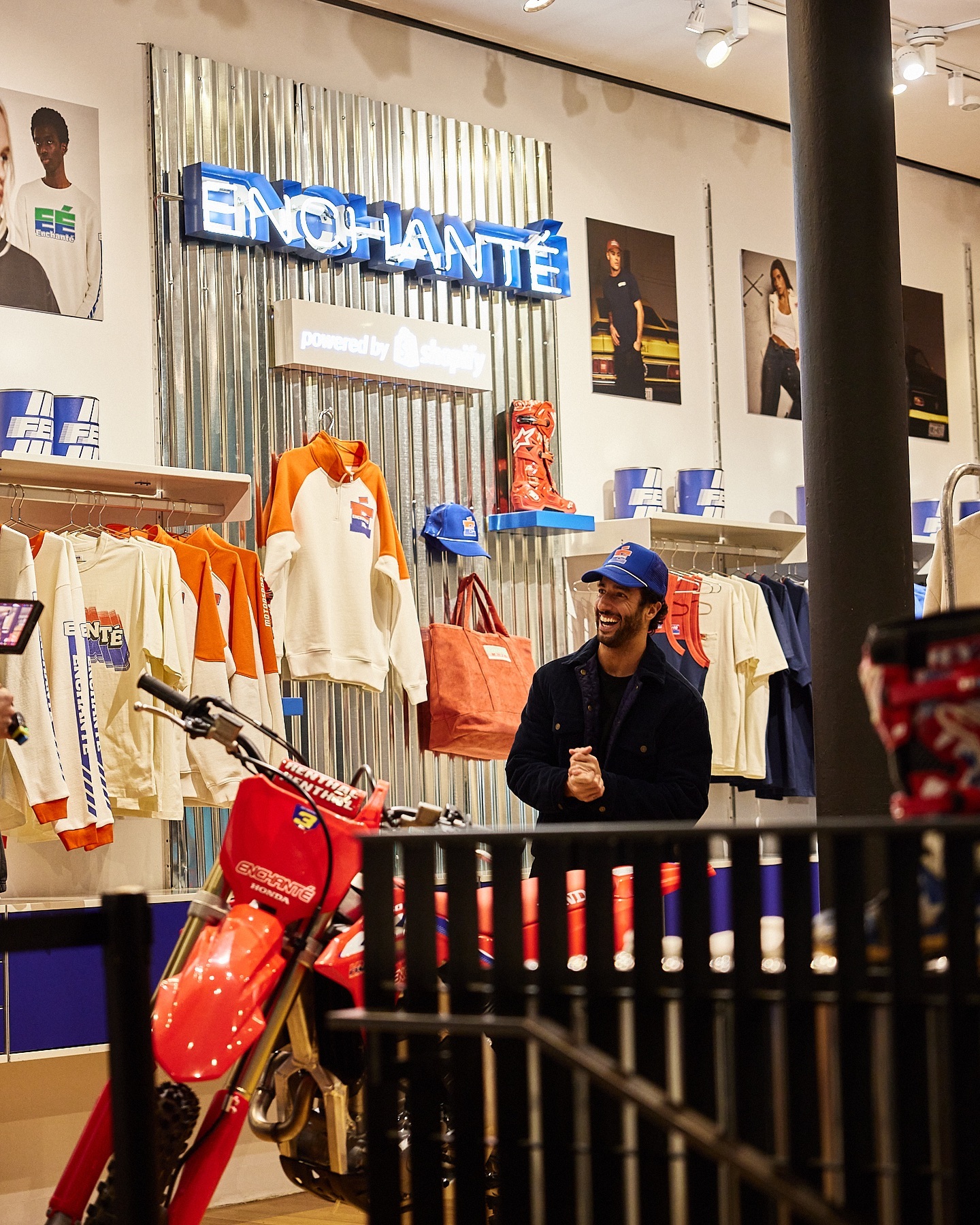 eNYChante … all smiles seeing this come together. Big thanks to @shopify