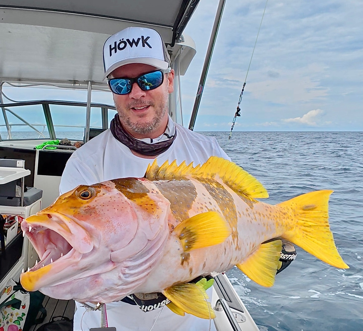 How cool are the colors on this footballer trout. This is my second ever and then to see 3 in one day is crazy. Who’s caught one yet and how?
#footballertrout #trout #rare #rarefish #colorful #fun #jigging #coraltrout #howkfishing #wftkgstrongline #ebbtidetackle #pelagicgear
Rod: @howkfishing The Special one XL
Line: @worldfishingtackle kg strong line 51 kg