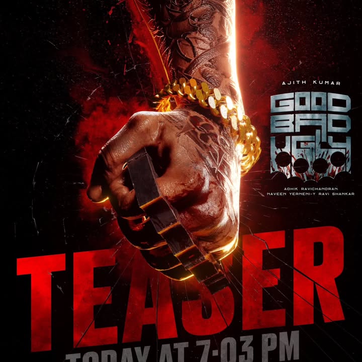 Peak Level Hype
.
#goodbadugly #ajithkumar