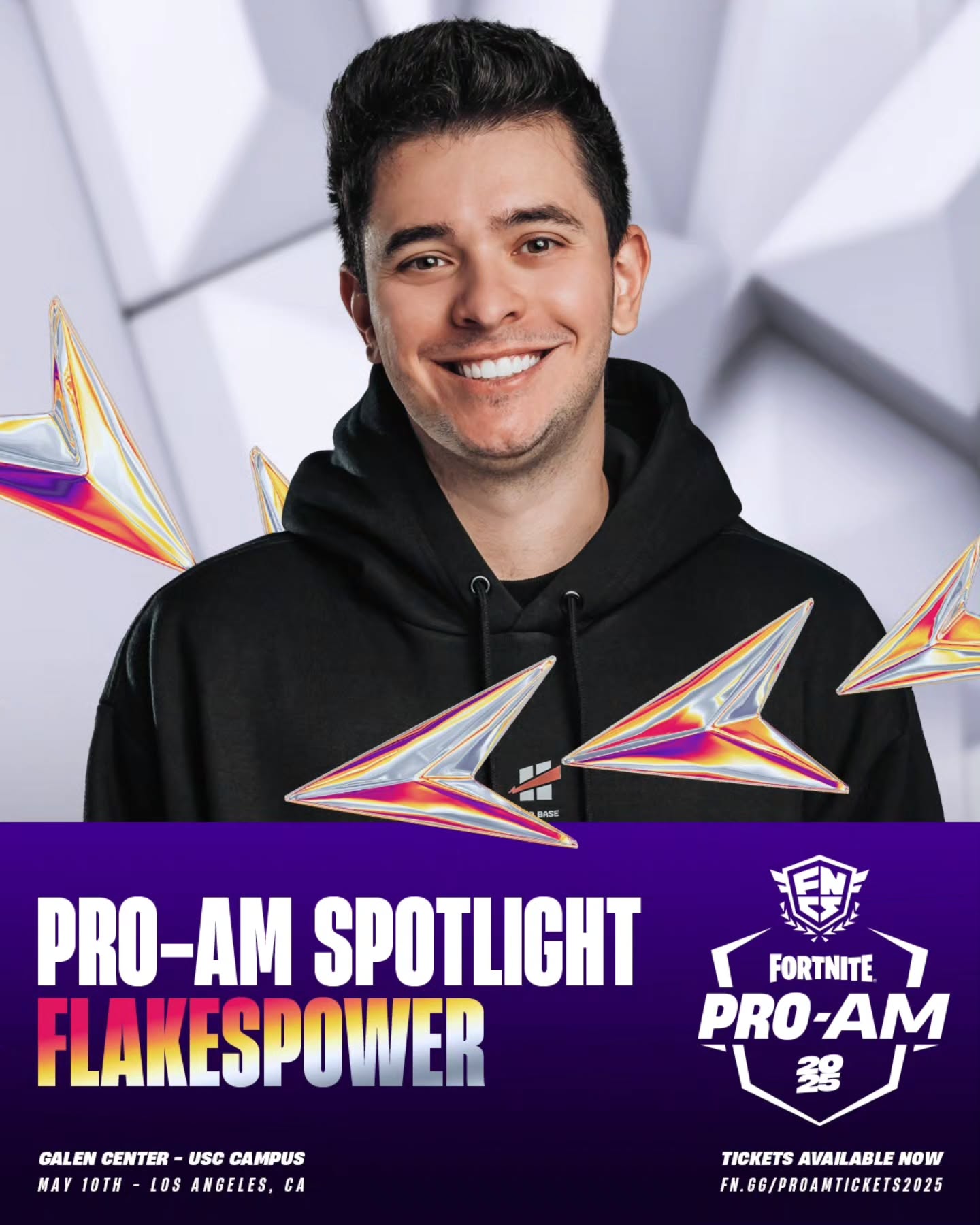VAI TER BRASILEIRO NO MUNDIAL SIMMMM 🇧🇷
Fui convidado pela Epic para jogar o FNCS PRO AM lá nos Estados Unidos em Maio e disputar a prizepool de 500 mil dólares!
Quem vocês acham que vai ser o meu duo???