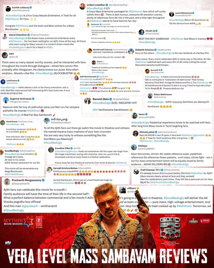 Blockbuster Reviews 🔥
#goodbadugly