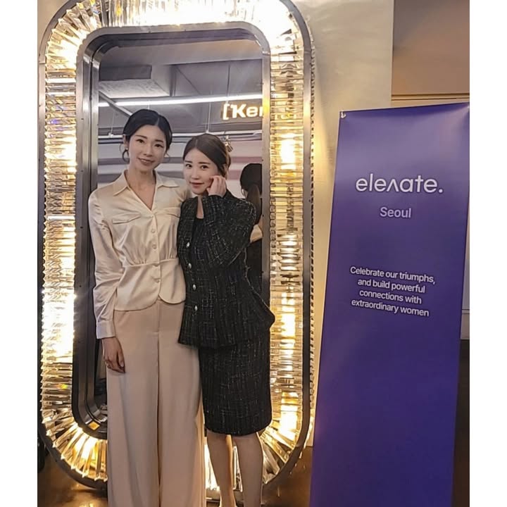 elevate 민유주 변호사님과 한 컷,
elevate 백진선 챕터리드님과 한 컷,
폴라탐 대표 박탐희 배우님과 한 컷,
elevateSeoul 행사진행💜
#elevateSeoul #여성멘토링네트워킹파티행사