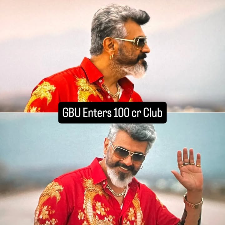 100 cr in just 3 days💥
#goodbadugly
