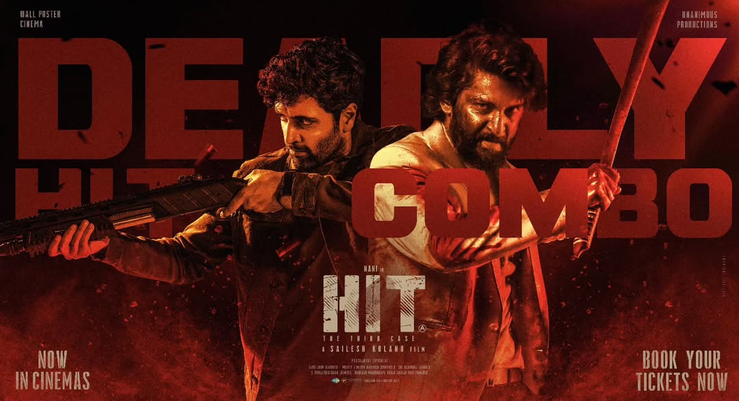 The KRISHNARJUNULU of the HITVERSE.
Arjun Sarkaar ❤🔥 Krishna Dev
When the theatres erupted for this duo ❤️🔥❤️🔥
#HIT3 running successfully in cinemas.
-- https://linktr.ee/HIT3Tickets
#BoxOfficeKaSarkaar
Natural Star @nameisnani @adivisesh