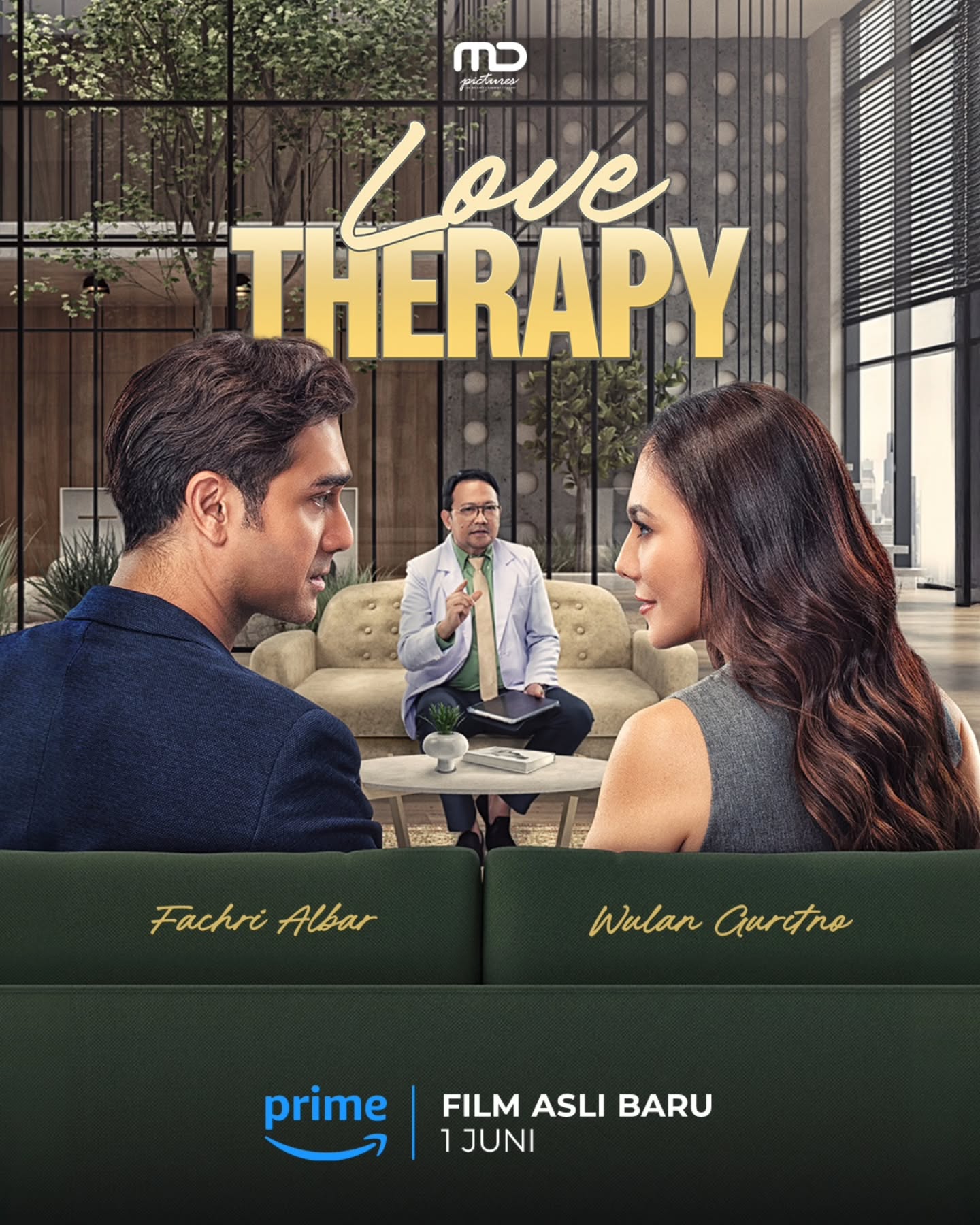 Hello June!..
Martin and Dara have lost intimacy after 17 years of marriage. In confusion, they decide to try sexual therapy, hoping to rekindle their connection.
LOVE THERAPY
Directed by Ody Harahap
Written by Joko Anwar
Now Streaming On PRIME VIDEO
World wide 🌍
#lovetherapy #primevideo