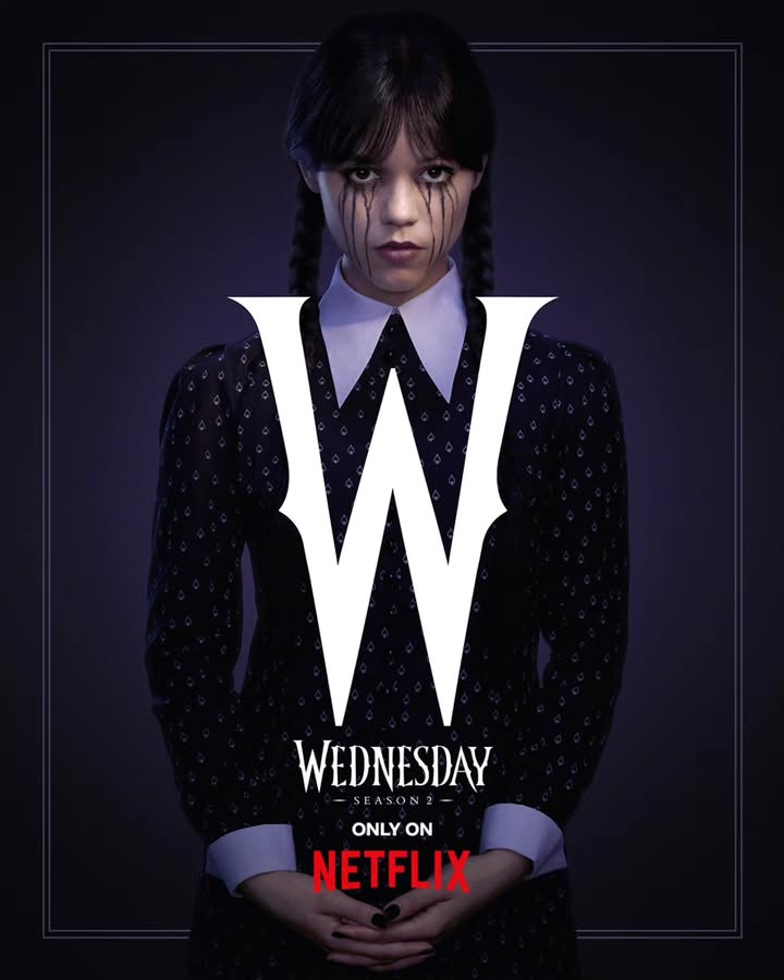 @wednesdaynetflix S2 coming this August 🖤