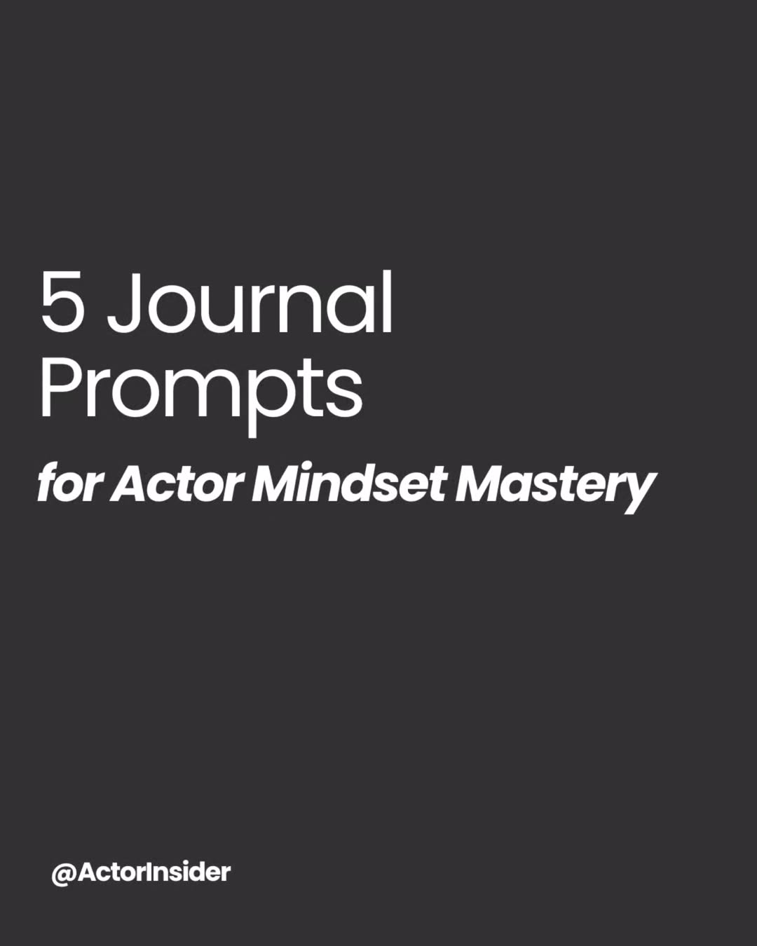 Actors don’t get hired for being generic.
They get hired for being clear.
In a time where everyone’s guessing, clarity is your power.
If I brought together top casting directors, reps, producers, and working actors to talk about what actually books in 2025…
What’s one thing you’d want to learn?
What’s one question you’ve never heard answered?
(I’m making something for you. And it’s almost ready.)
#workingactors #actorlifestyle #actorsofinstagram