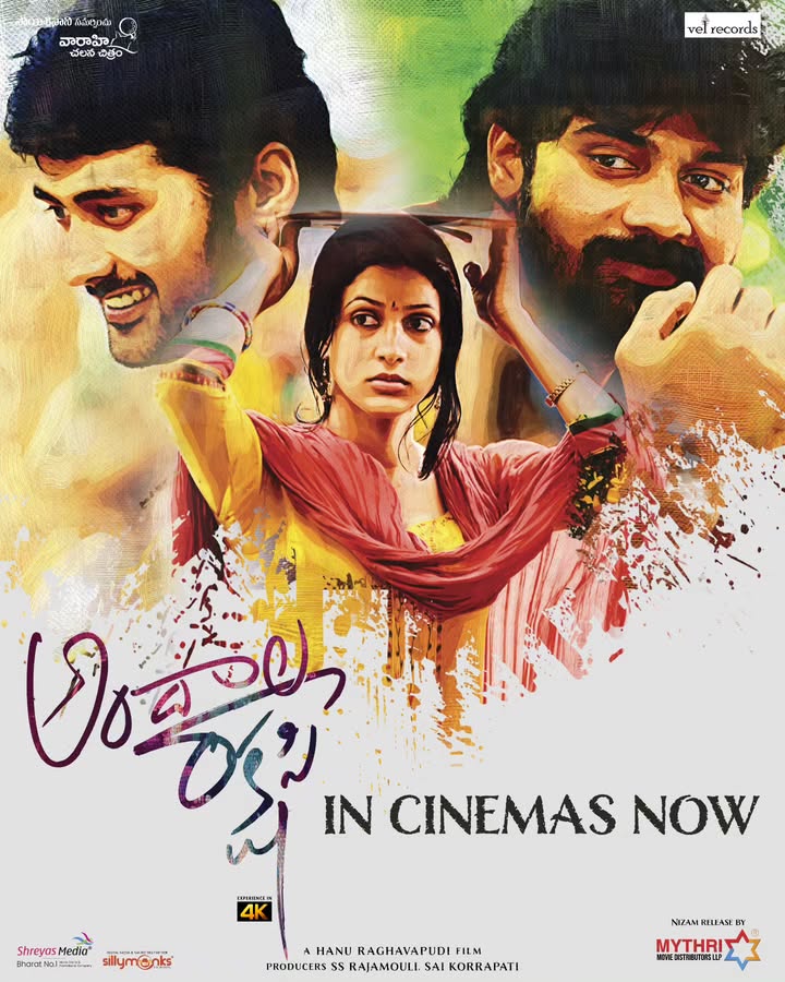THE WAIT IS OVER! 💫
Step back into the timeless world of love, longing, and poetry with #AndalaRakshasi 💞
Grand Re-release in theatres TODAY ✨️
BOOK YOUR TICKETS NOW 🎟️ https://linktr.ee/AndalaRakshasiBooking (Link In BIO)
#AndalaRakshasiRerelease @rahulr_23 @naveenchandra212 @itsmelavanya @hanurpudi #SaiKorrapati @ssrajamouli @radhan_music @velrecordsindia @vaaraahicc @mythrireleases @shreyasgroup